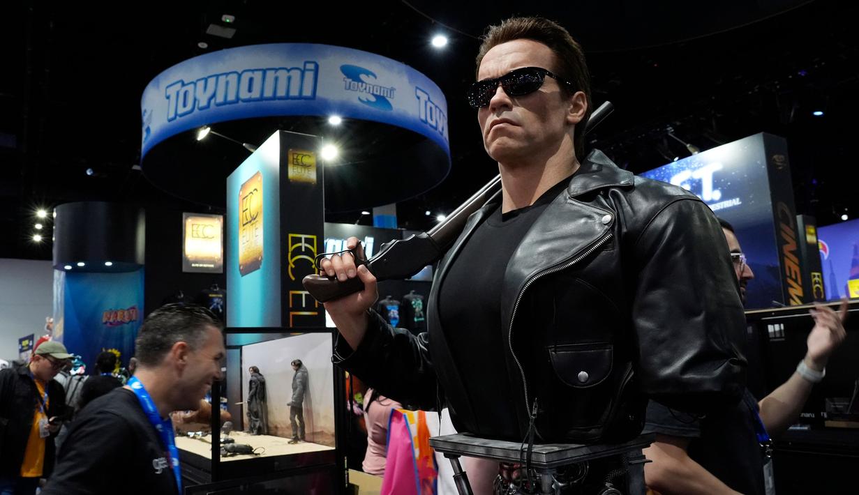 Comic-Con International merupakan pameran buku komik dan budaya pop. Pada tahun ini diselenggarakan di kota San Diego, California. (AP Photo/Chris Pizzello)