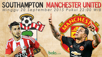 Southampton vs Manchester United (Bola.com/Samsul Hadi)