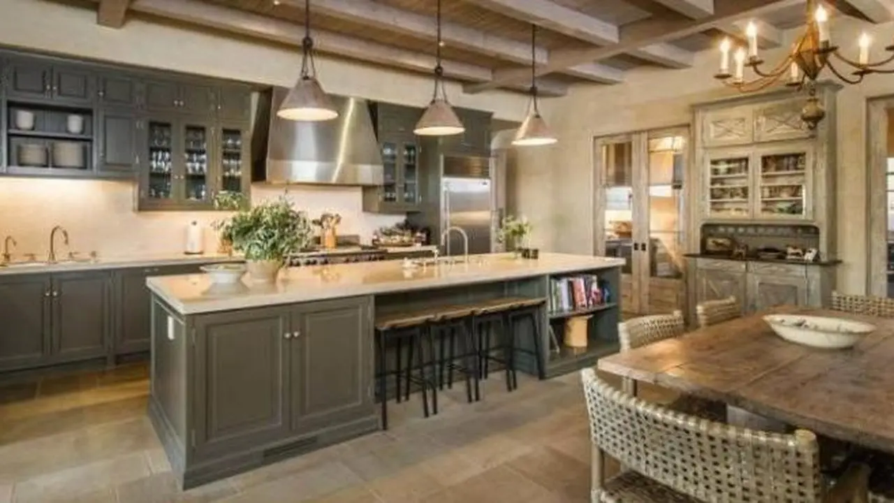 Intip Mewahnya Interior Dapur Para Pesohor Dunia