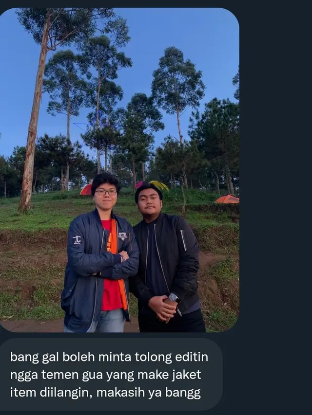 Pria Ini Minta Fotonya Diedit Agar Temannya Hilang, 5 Hasilnya Bikin Ngakak