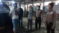 Pelaku penyerangan terhadap perawat di Bandara Soetta diamankan polisi. (Merdeka.com)