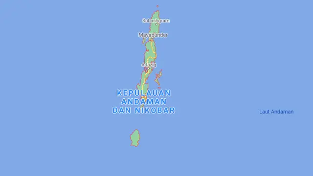 Peta Andaman