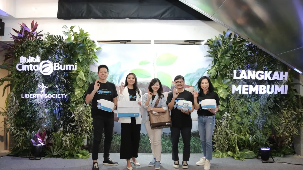 Blibli Cinta Bumi Bersama Liberty Society Ajak Masyarakat Hidup Lebih Eco-Conscious Lewat Langkah Membumi