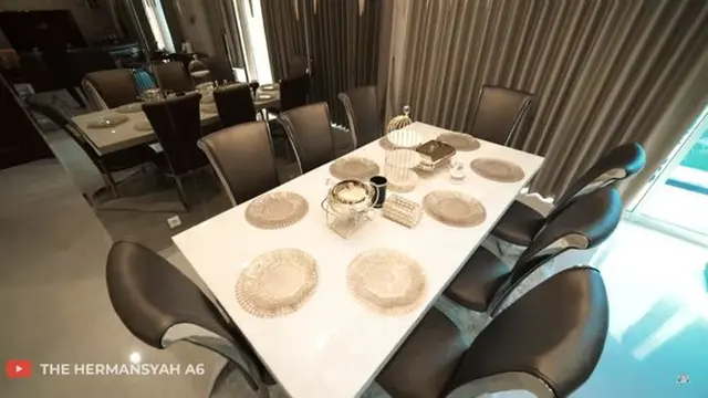 7 Potret Apartemen Baru Ashanty dan Anang Hermansyah, Mewah Bernuansa Emas