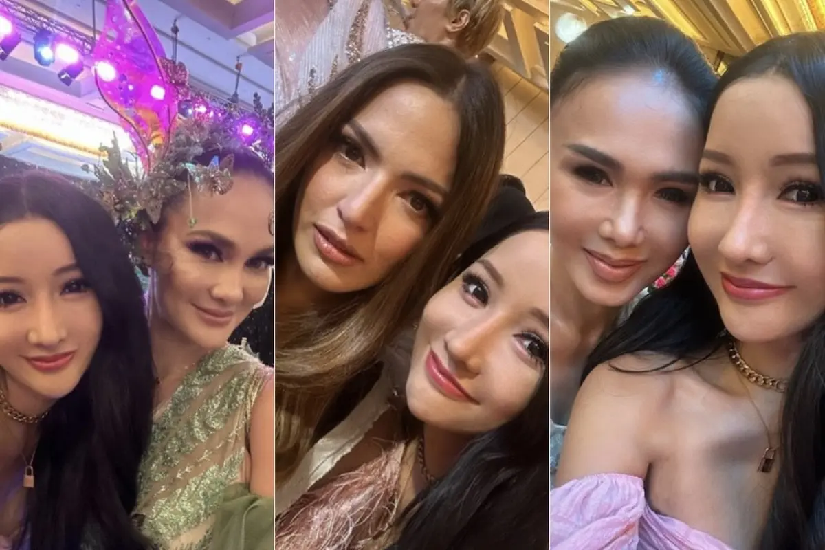 Tampilan Wajah Asli Selebritis saat Bermakeup dari Kamera Handphone Lucinta Luna
