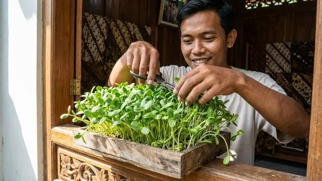 Microgreens Paling Gampang untuk Pemula