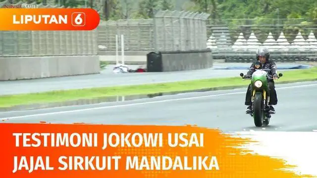 Usai menjajal Pertamina Mandalika International Street Circuit atau Sirkuit Mandalika, Presiden Jokowi membagikan testimoninya. Presiden mengaku 17 titik tikungan yang ada cukup sulit baginya untuk dilewati.