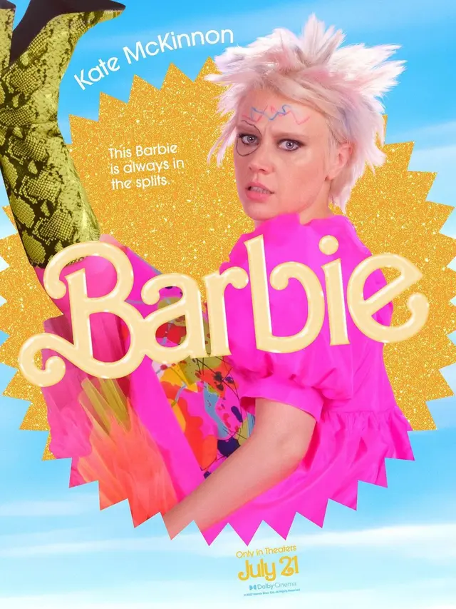 Kate McKinnon bintangi Barbie The Movie. (Foto: Instagram/wbpictures)