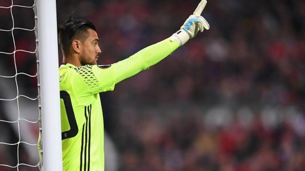 Kiper Manchester United (MU) asal Argentina, Sergio Romero.