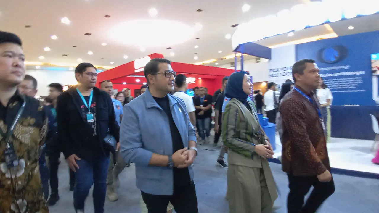 Menekraf Teuku Riefky saat di Jogja-NETPAC Asian Film Festival Content Market. (Liputan6.com/Kukuh Setyono)