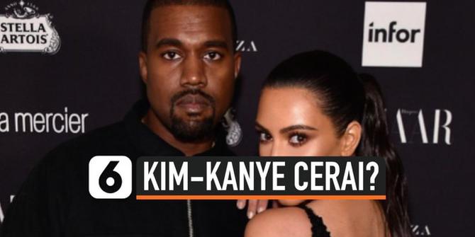 VIDEO: Kim Kardashian Disebut akan Menggugat Cerai Kanye West