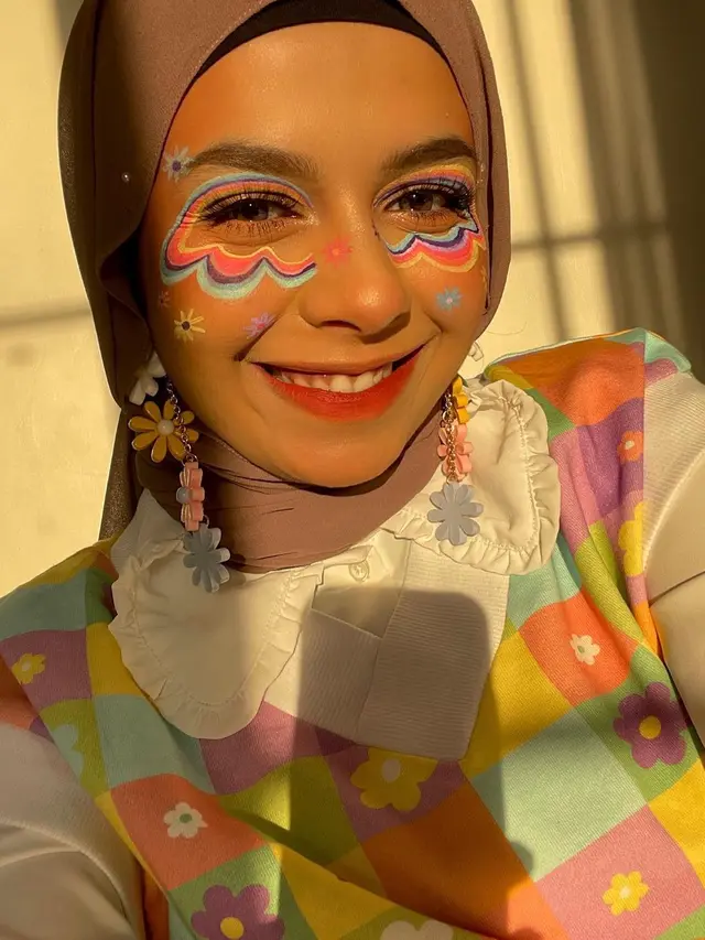 6 Potret Selebgram Dilla Jaidi, Adik Fadil Jaidi yang Jago Art Makeup