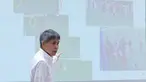 Ketua Komite Wasit PSSI, Yoshimi Ogawa, memberikan pemaparan dalam acara Refeering Workshop for Media yang digelar di Sekretariat PSSI Pers, Jakarta, pada Kamis (23/4/2026). (Bola.com/M Iqbal Ichsan)