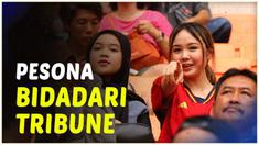 Berita video pesona para suporter cantik yang menghiasi laga perempat final Piala Dunia U-17 2023 di Jakarta International Stadium, Jumat (24/11/2023).