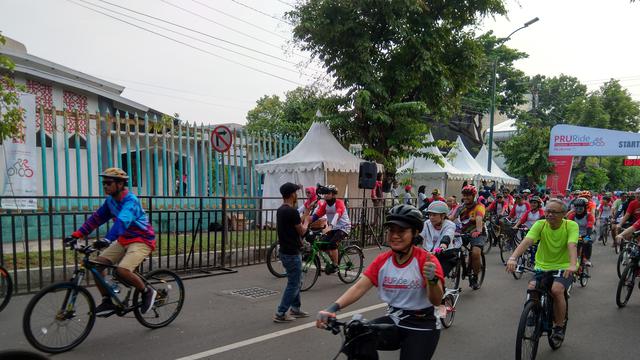 Serunya PruRide Indonesia 2019, Balap Sepeda Berhadiah Ratusan Juta Rupiah