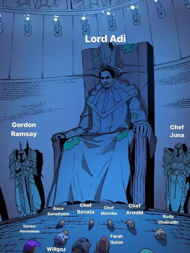 6 Meme ‘Lord Adi’ Peserta MasterChef Season 8 Ini Bikin Ngakak