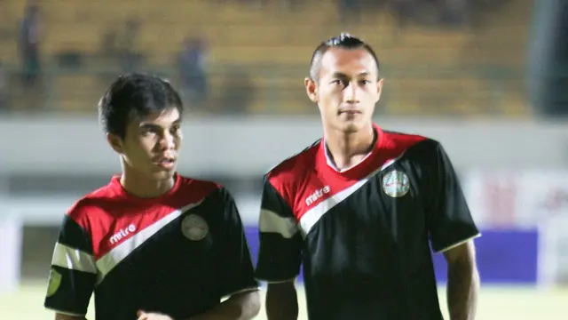 Paulo Sitanggang dan Hansamu Yama PS Polri