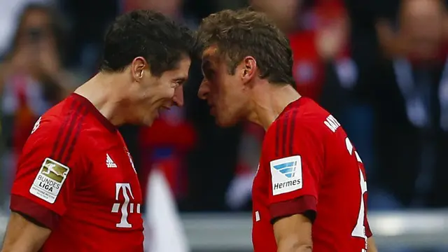 Highlights video dari SNTV tentang momen terbaik Bundesliga pekan ini seperti cuplikan gol Bayern Munchen vs Borussia Dortmund.