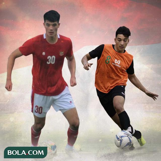 Timnas Indonesia - Elkan Baggott dan Jack Brown