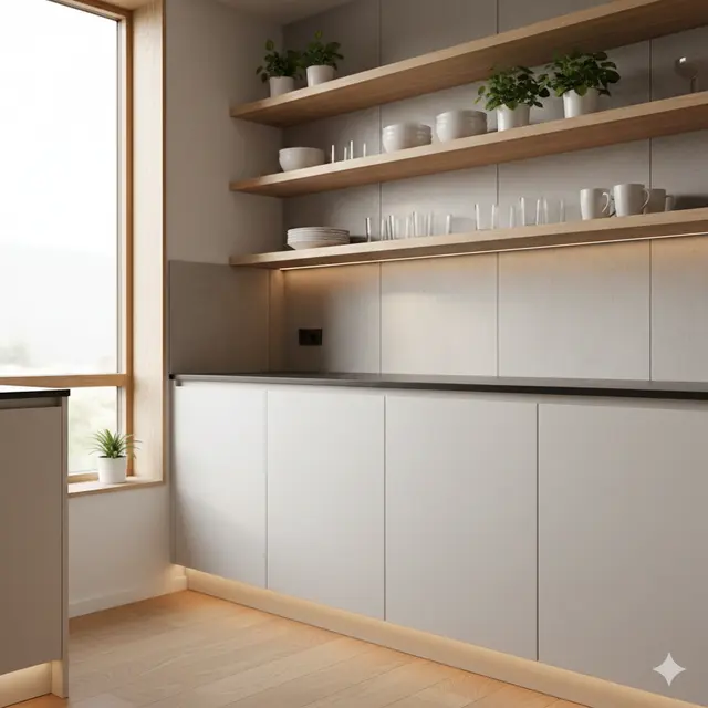 Model Lemari Dapur Minimalis