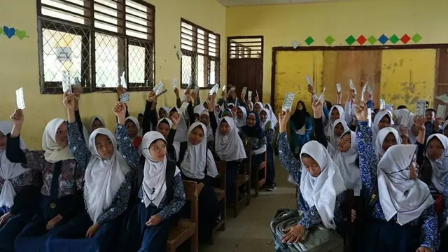 Siswa Sekolah yang menjadi target Sriwijaya Muda
