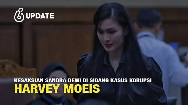 Sandra Dewi hadir dalam sidang kasus korupsi komoditas timah di Pengadilan Tipikor Jakarta Pusat, dengan agenda pemeriksaan saksi untuk terdakwa Harvey Moeis yang merupakan suaminya, Suparta, dan Reza Andriansyah.