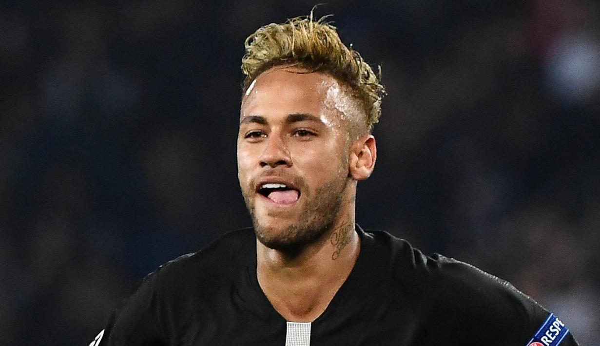 3. Neymar (PSG) - 3 Gol. (AFP/Anne-Christine Poujoulat)