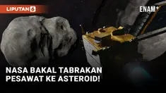 Nasa Bakal Tabrakkan Pesawat ke Asteroid