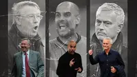 Ilustrasi - Sir Alex Ferguson, Pep Guardiola, Jose Mourinho (Bola.com/Adreanus Titus)