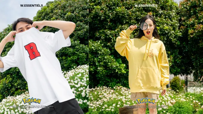 ​Label W.ESSENTIÉLS Kembali Merilis Koleksi Streetwear Pokémon