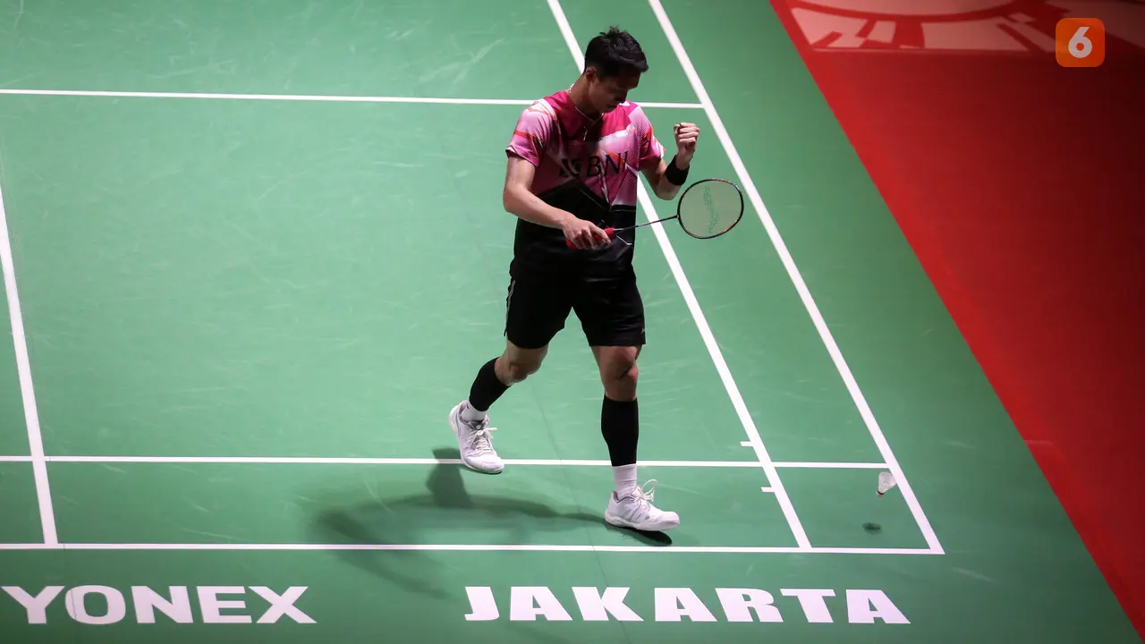Foto: Perempat Final Indonesia Masters 2023 Dibuka dengan Drama Kemenangan Jonatan Christie dan Kekalahan Bagas/Fikri