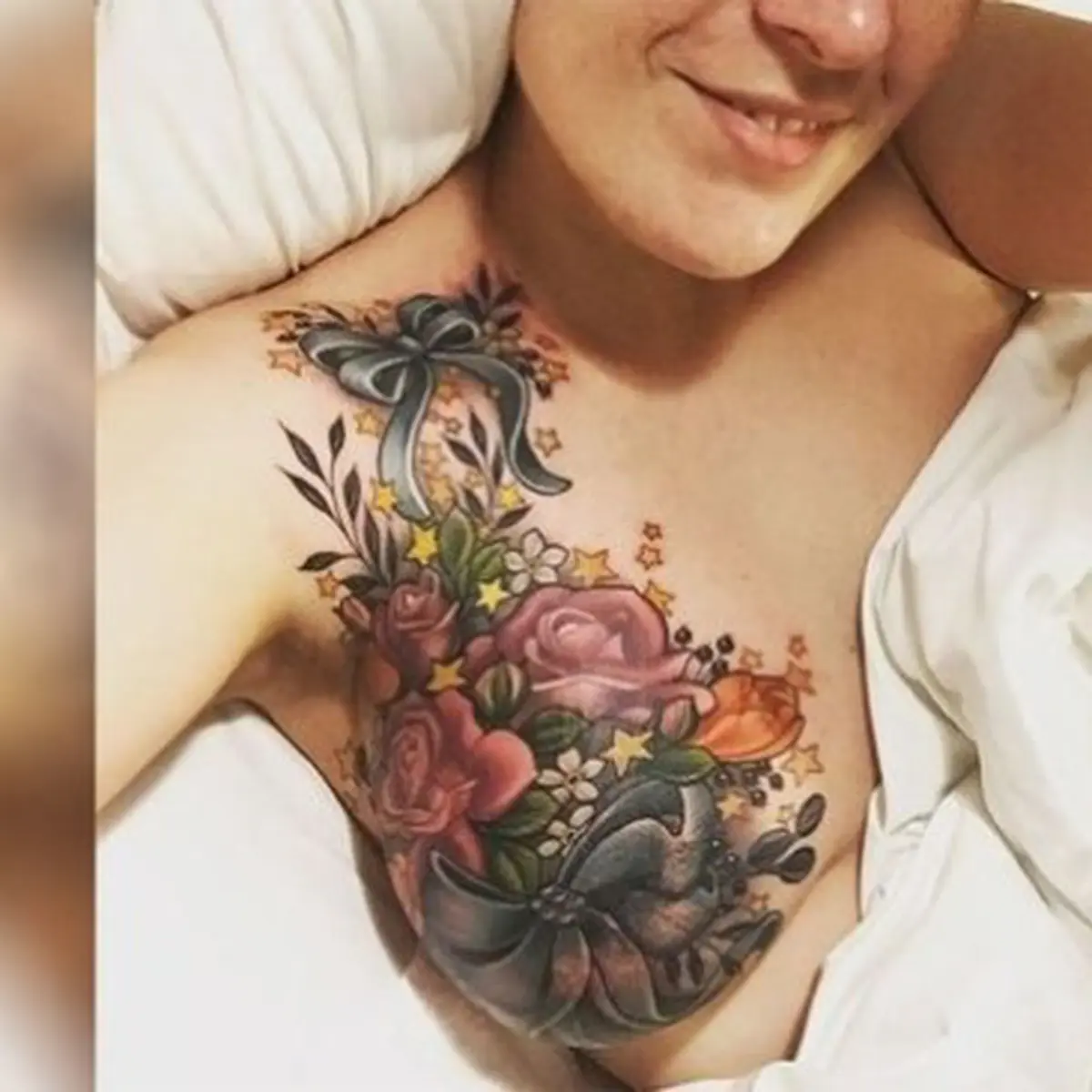 Tato Puting Pejuang Kanker Payudara Ini Lolos Sensor Instagram - Lifestyle  Liputan6.com