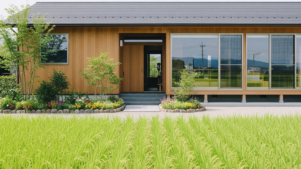 8 Inspirasi Rumah Sederhana Pinggir Sawah Tapi Mewah untuk Hunian Impian