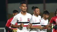 Striker Madura United, Rivaldi Bawuo. (Bola.com/Aditya Wany)