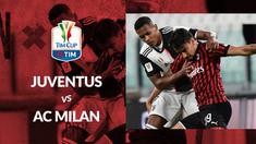 Berita motion grafis Statistik Juventus vs AC Milan pada semifinal Coppa Italia leg kedua, Sabtu (13/6/2020).