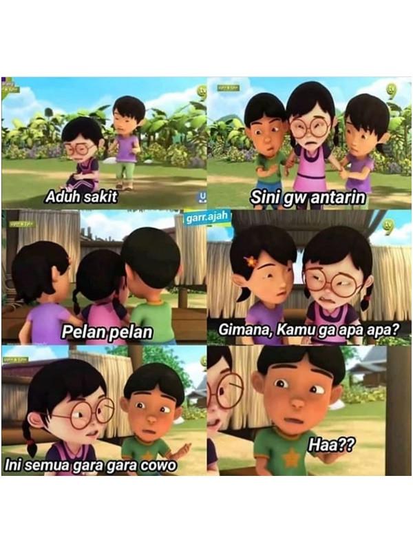 Meme kisah cinta Mail dan Mei Mei (Sumber: Facebook/Mael Bin Ismael)