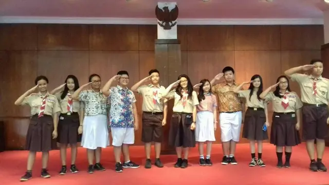 Aktif Pramuka, Remaja Ini Pertajam Kemandirian dan Inisiatif dalam Memimpin
