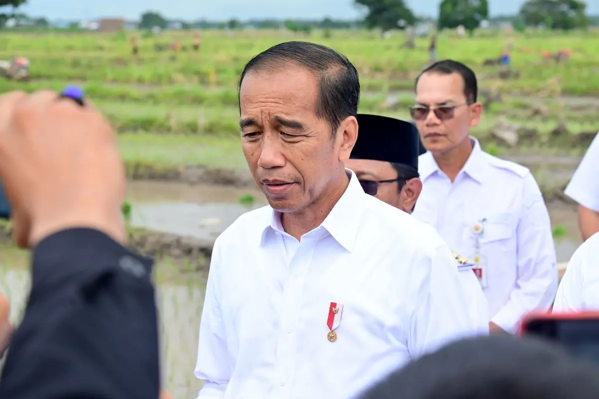 Presiden Joko Widodo atau Jokowi melanjutkan kunjungan kerjanya di Sulawesi Selatan