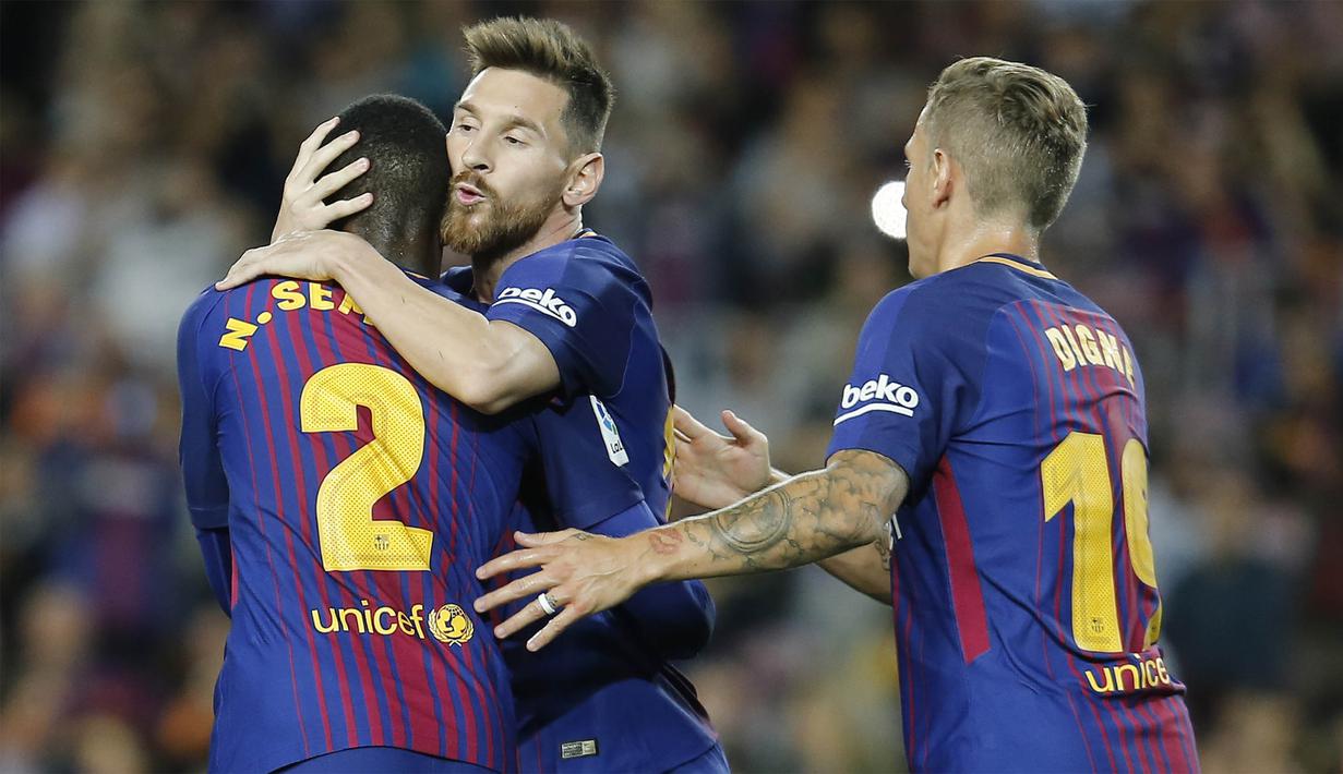 2. Lionel Messi (Barcelona) - Harga jualnya ditaksir mencapai 202,2 juta euro. (AFP/Pau Barrena)