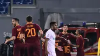 Dzeko Bawa AS Roma Unggul di Babak Pertama