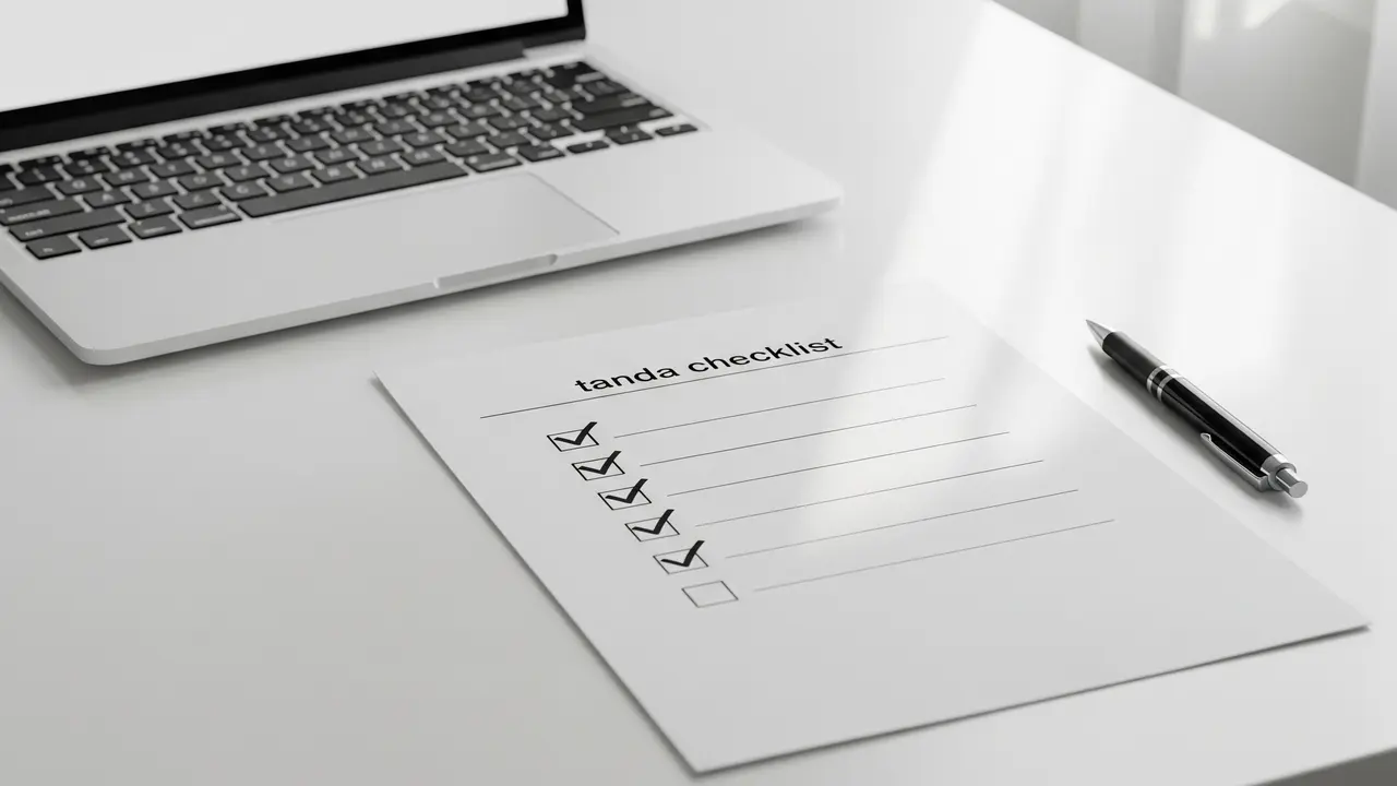 Tanda Checklist