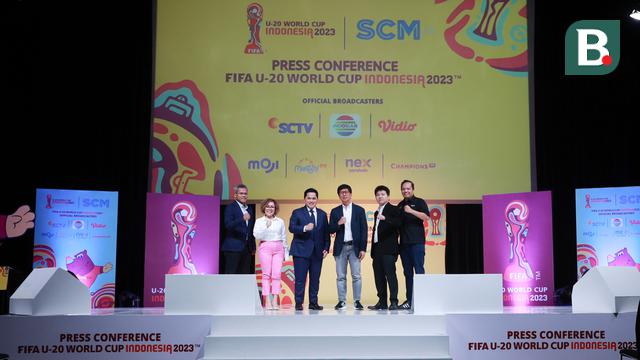 Konferensi Pers Emtek Siarkan Piala Dunia U-20