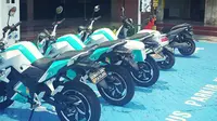 Sepeda motor listrik ramah lingkungan (Liputan6.com / Fajar Eko) 