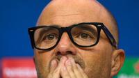 Pelatih Sevilla asal Argentina, Jorge Sampaoli. (AFP/Cristina Quicler)