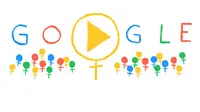 Simbol Perempuan Berwarna-warni Hiasi Halaman Google