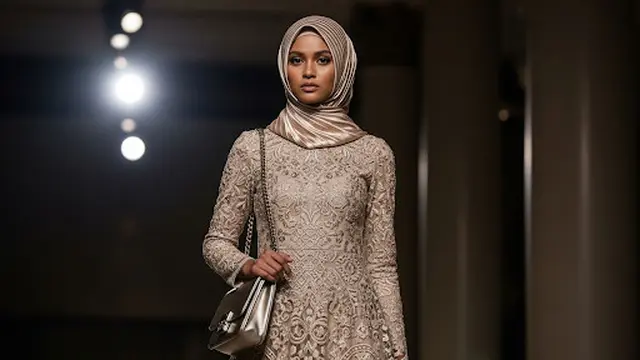 Dress Full Brokat Mewah