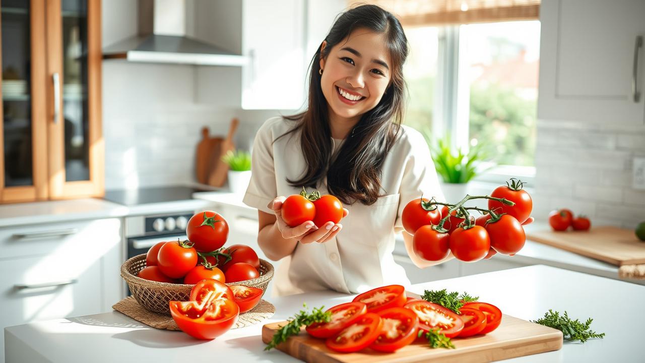 cara mengonsumsi tomat yang benar