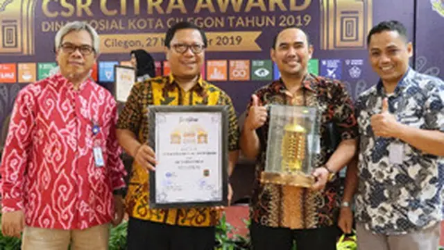 Peduli Kesehatan Masyarakat, KIEC Raih Penghargaan CSR Citra Award 2019