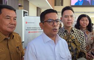 Gubernur Banten Andra Soni dan sejumlah kepala Organisasi Perangkat Daerah (OPD) Provinsi Banten melakukan kunjungan kerja ke Kawasan Industri Laksana Business Park, Agung Intiland, Pakuhaji, Kabupaten Tangerang.