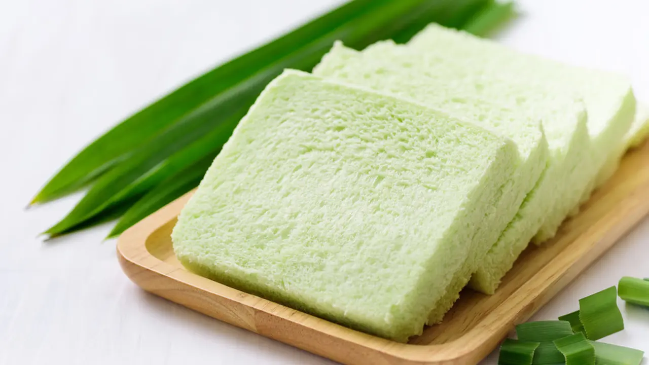 roti tawar pandan